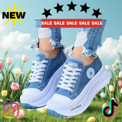 CONVERSE PLATAFORMA DAMA Garantía de Fabrica 90 Días  Envió Gratis - Pagas en Casa. (Copia)